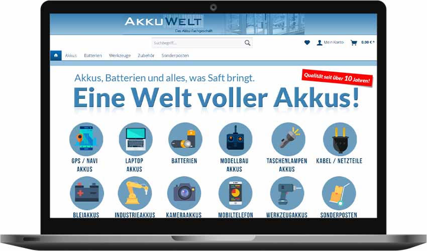 Akkuwelt Gutschein einlösen