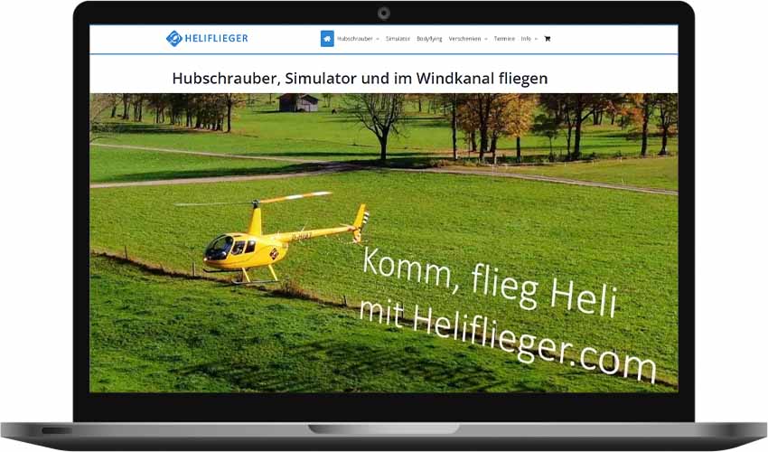 Heliflieger Gutschein einlösen