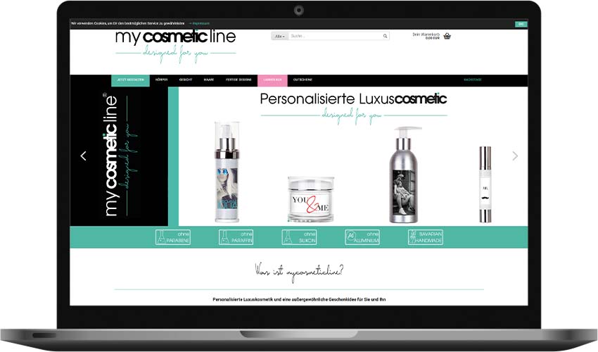 My Cosmetic Line Gutschein einlösen