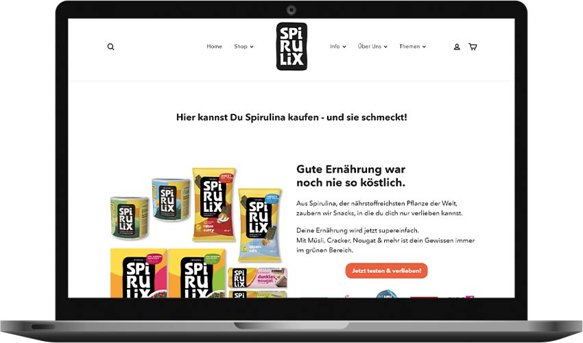 Spirulix Gutschein einlösen