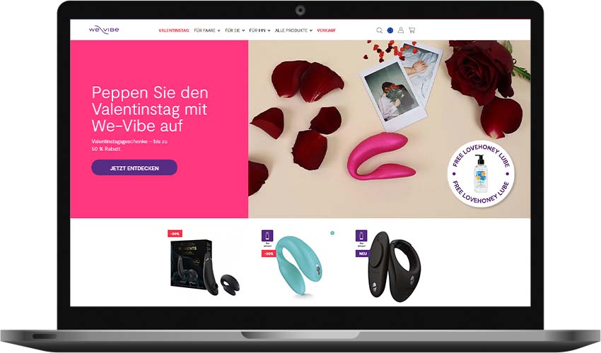 We-Vibe Gutschein einlösen