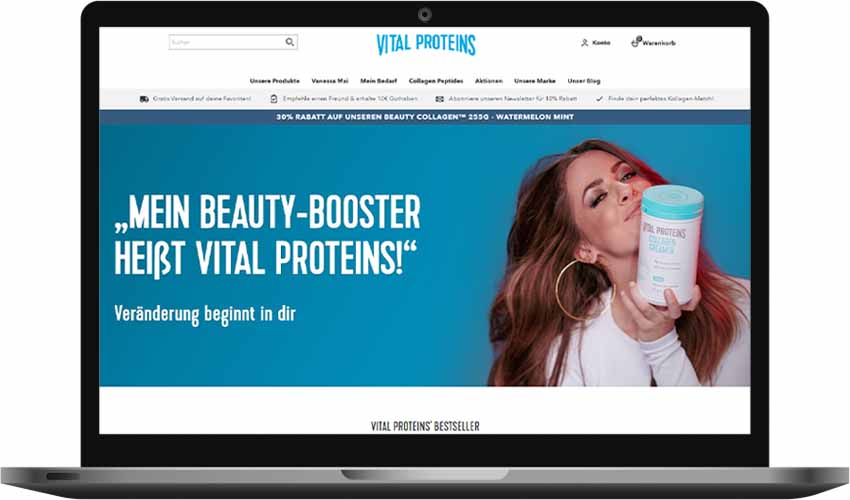 Vital Proteins Gutschein einlösen