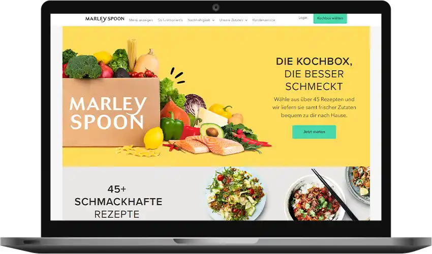 Marley Spoon Gutschein einlösen